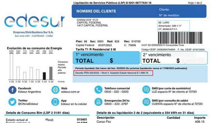 Las nuevas tarifas rigen desde la madrugada del 16 de enero para todos los usuarios. &nbsp;