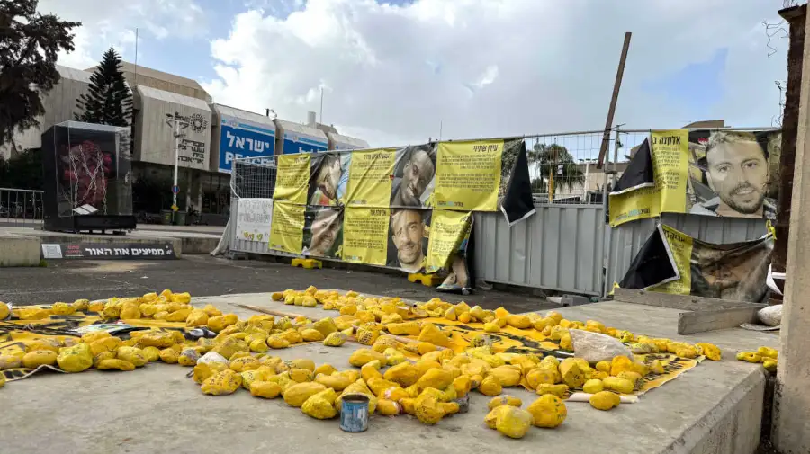 Plaza de los Rehenes en Tel Aviv 20260112