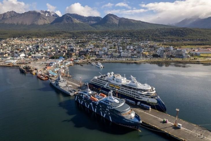 El puerto de Ushuaia es objeto de una dura pulseada entre Nación y Tierra del Fuego.