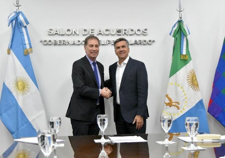 Diego Santilli y Leandro Zdero se reunieron en Chaco.